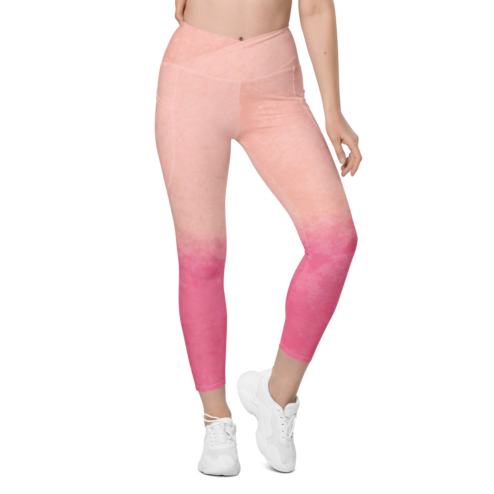 ボトムス soorploom leggings cross stitch strawberry pop crossover leggings with pockets – Sumoon