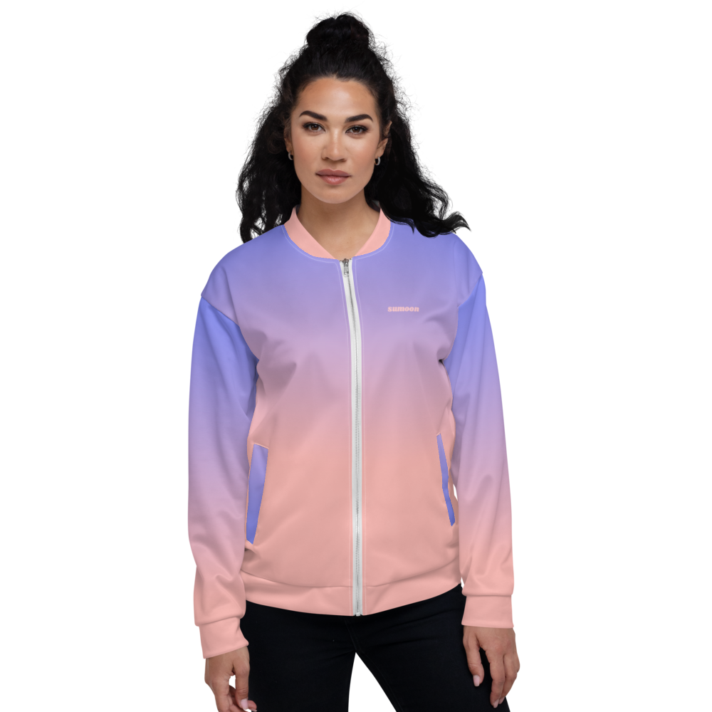 Sunset on sale bomber jacket